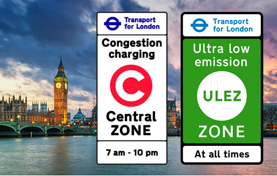 Bedford Man Van - Congestion Charge Zone / Ultra Low Emission Zone Checker