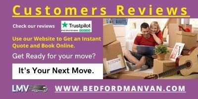 Quick and easy move with Bedford Man Van