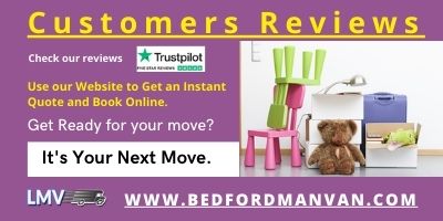 Reliable and friendly movers from Bedford Man Van