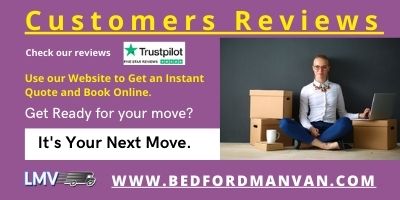 Movers from Bedford Man Van were excellent