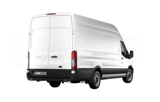 Hire Extra Large Van and Man in Harrold - Back View