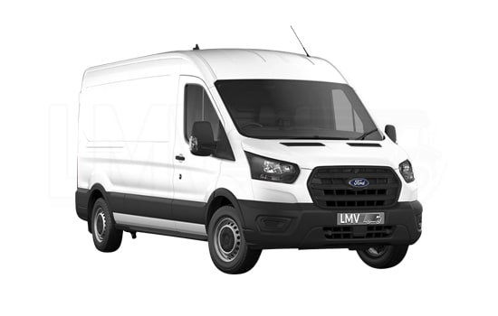 Hire Large Van and Man in Sandy - Front View