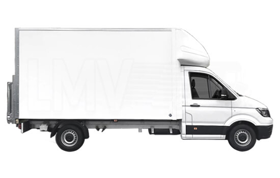 Hire Luton Van and Man in Harrowden - Side View