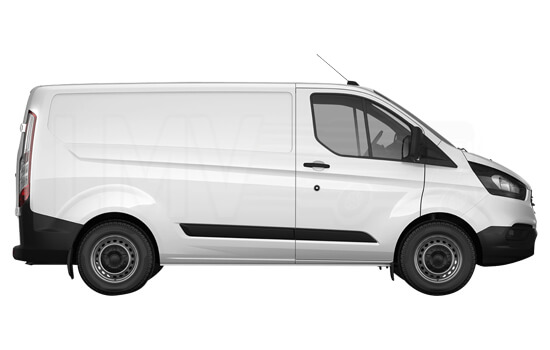 Hire Medium Van and Man in Clophill - Side View