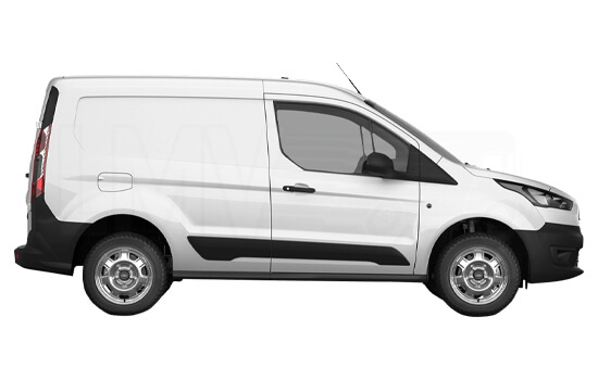 Hire Small Van and Man in Turvey - Side View